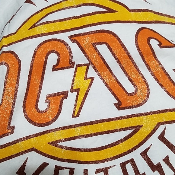 AC/DC•'ROCK OR BUST' graphic raglan tee from the concert in L.A. not a store - Picture 7 of 7